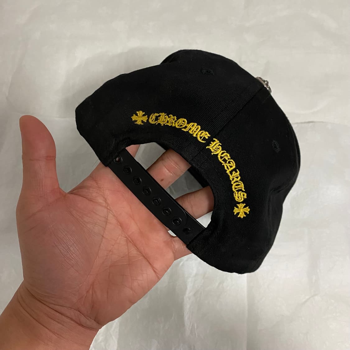 [Free] 크롬하츠 CH 베이스볼햇 블랙 옐로우 상품이미지4