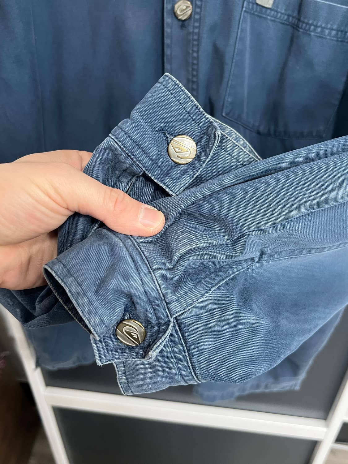 Quiksilver 퀵실버 빈티지 워크웨어 셔츠 자켓 상품이미지4