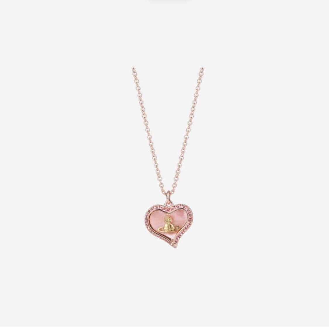 Vivienne Westwood Petra Necklace Pink Go 상품이미지1