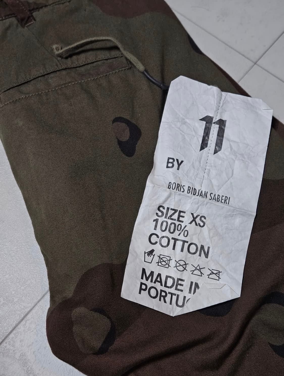 11 By Boris Bidjan Saberi 카모팬츠 상품이미지1