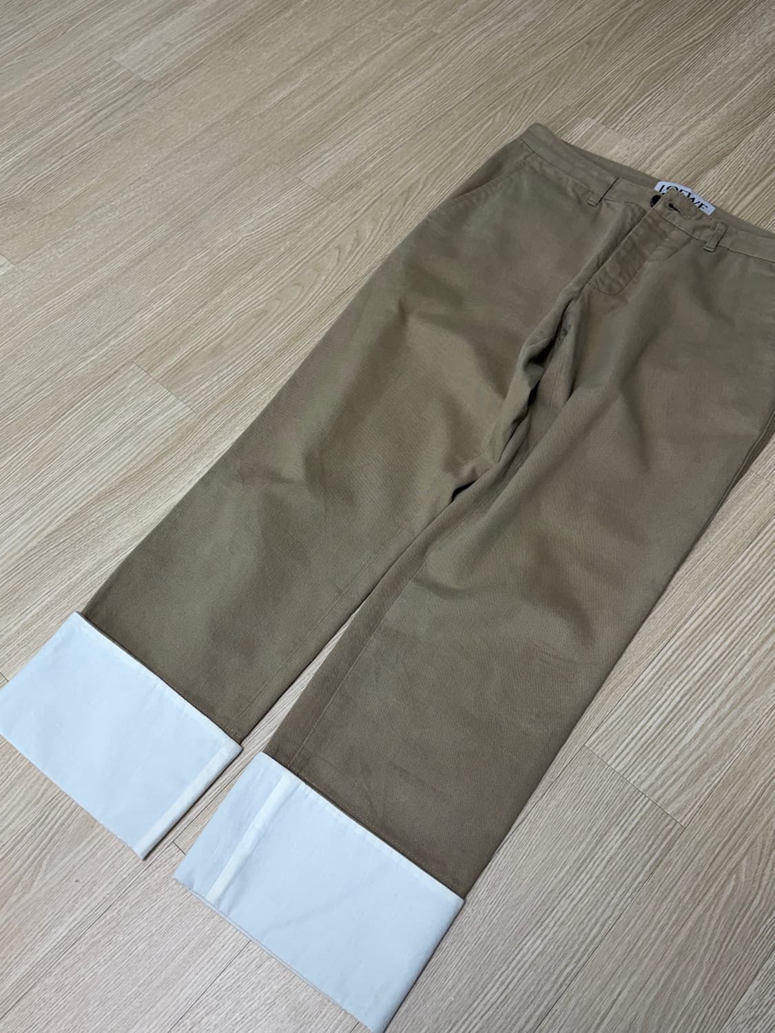 로에베 피셔맨 팬츠 베이지 상품이미지1