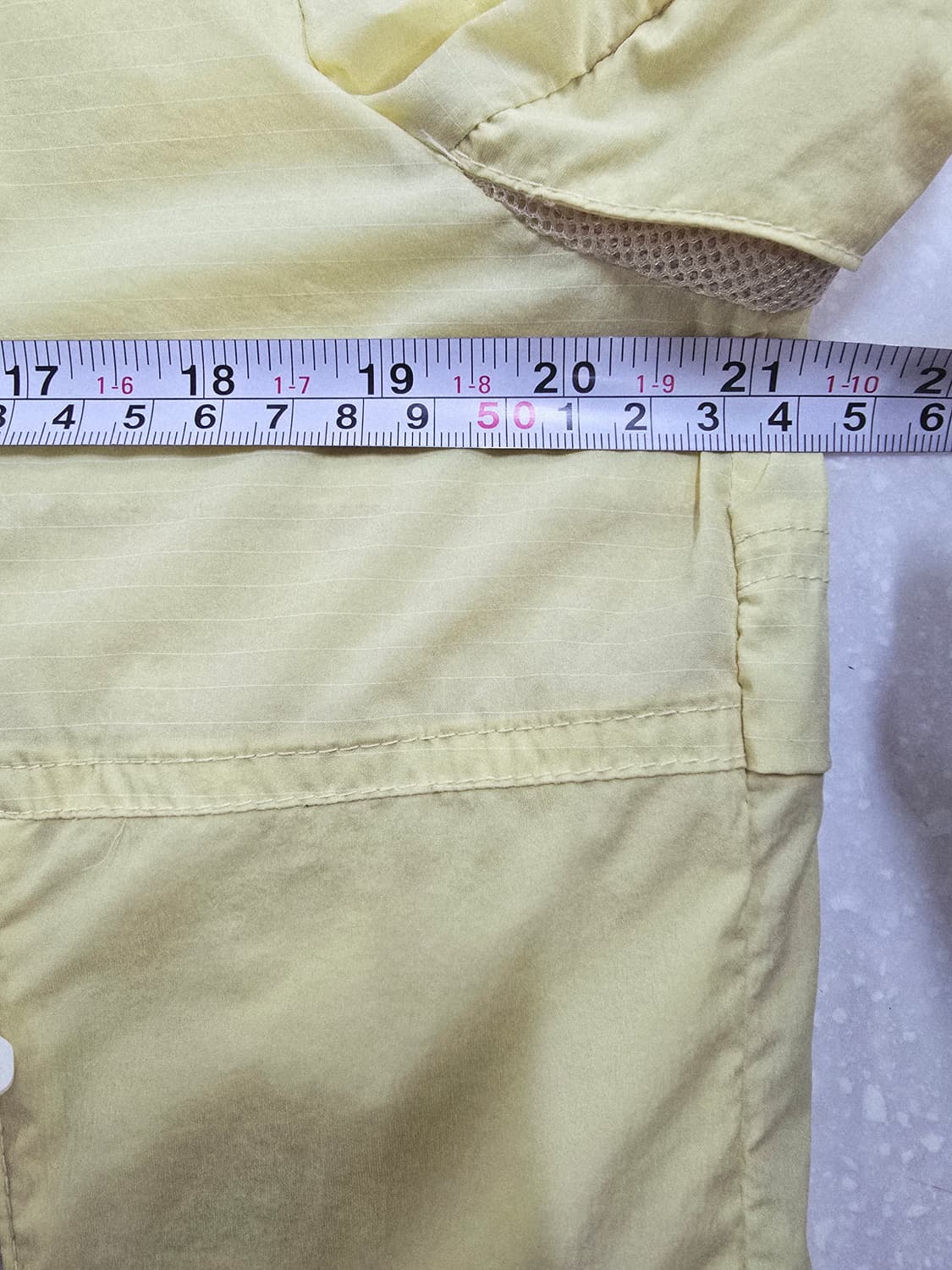 아이더 옐로우 바람막이 후드 자켓 상품이미지7