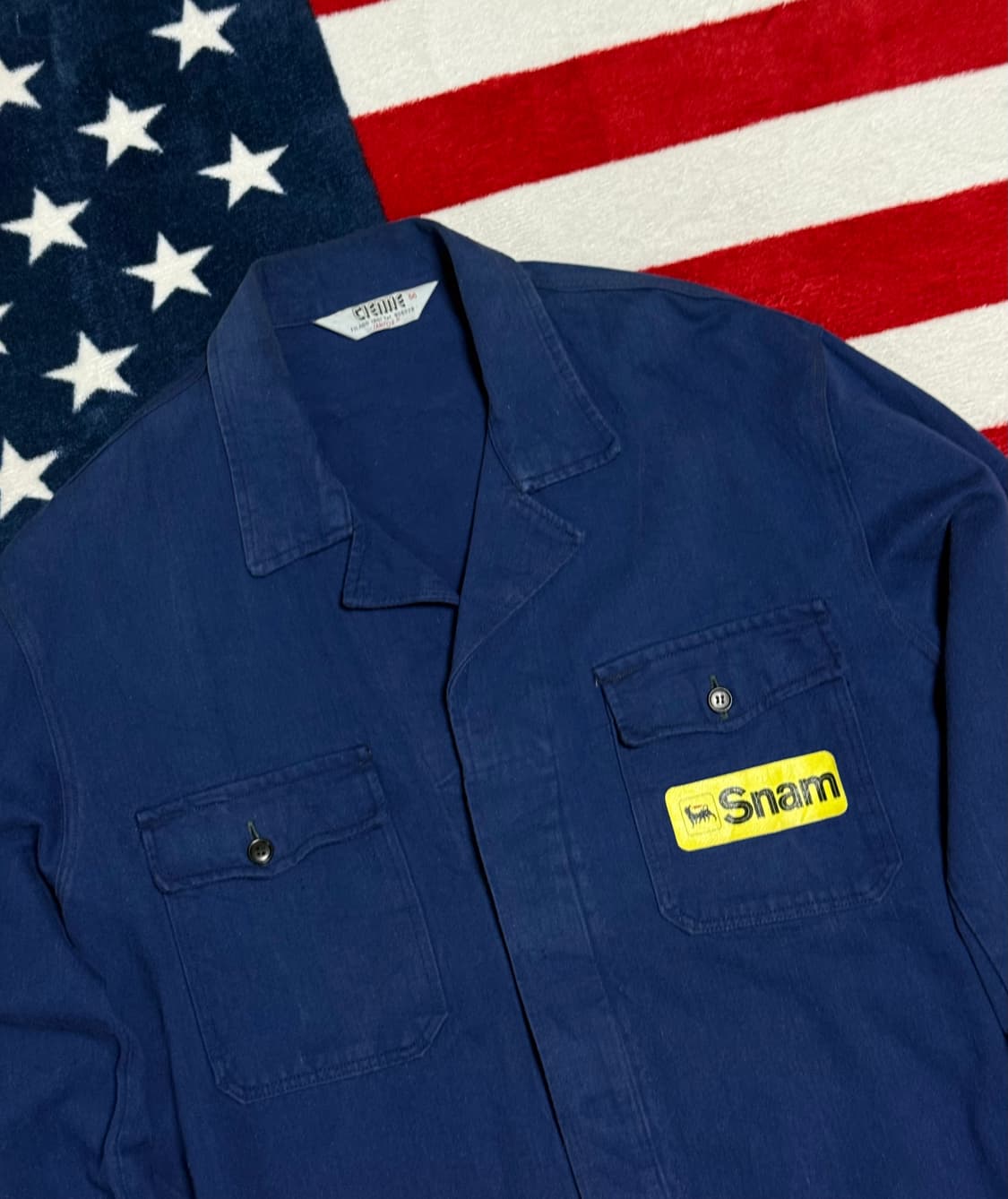 프렌치 워크자켓 vintage French work jacket 워크웨어 상품이미지6