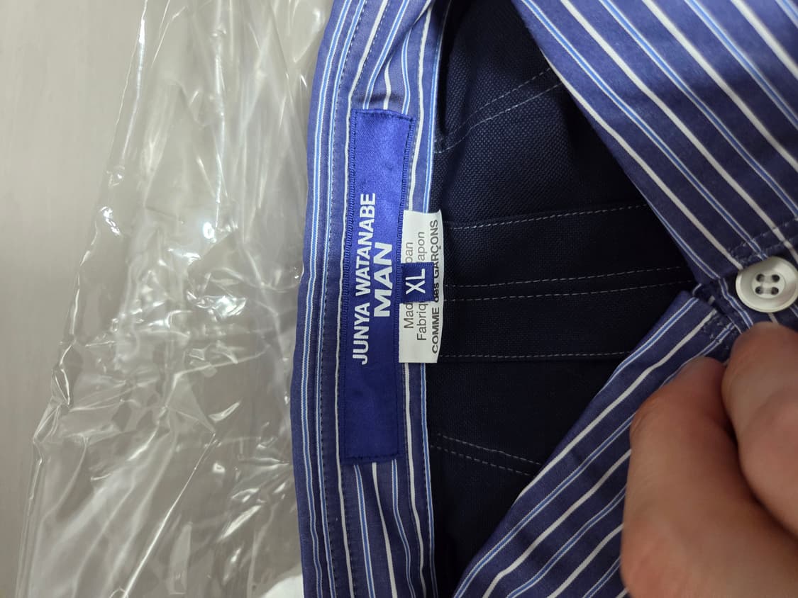 준야와타나베 카모 블루셔츠 xl  상품이미지7