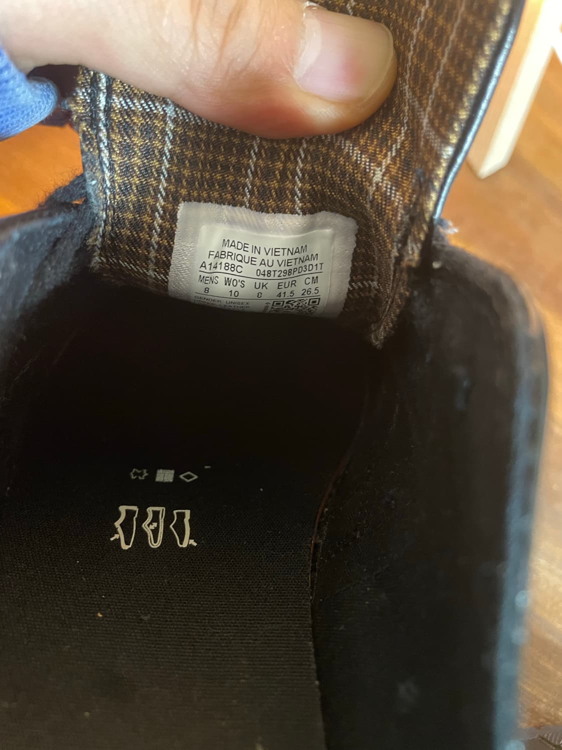 컨버스 척 70 내셔널 캔버스 블랙 265 상품이미지3