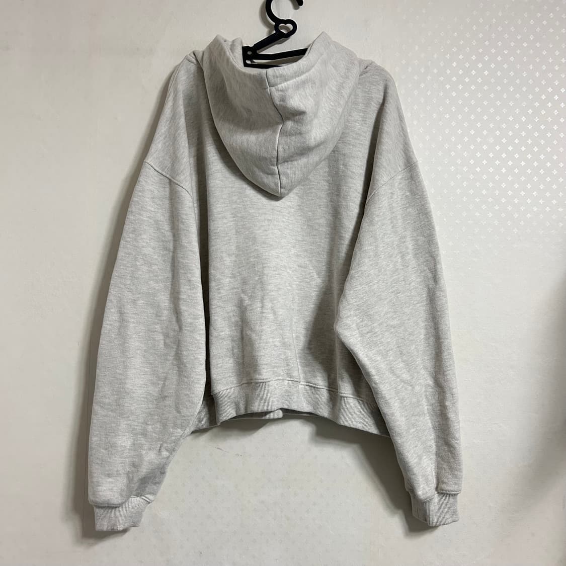 aeae 에이이에이이 웹 로고 루즈 후드티 오트밀   상품이미지8