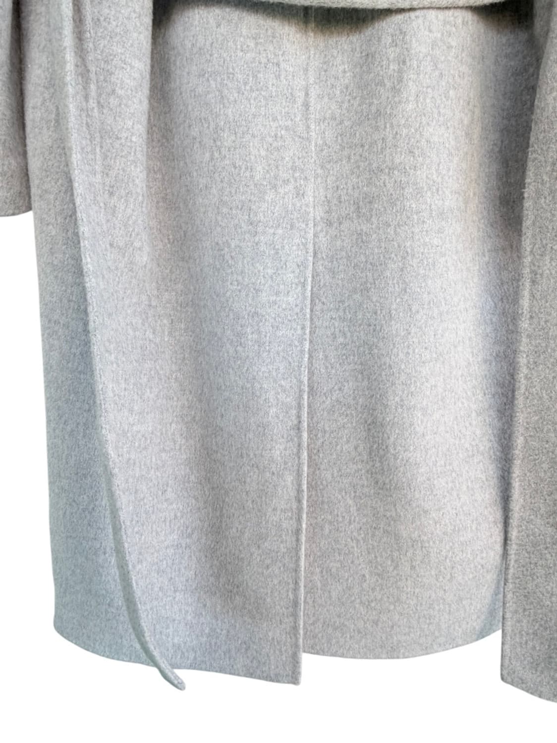 (택포) 뮤제 마넷 캐시미어 블렌드 울코트 소프트그레이 38(M) 상품이미지9