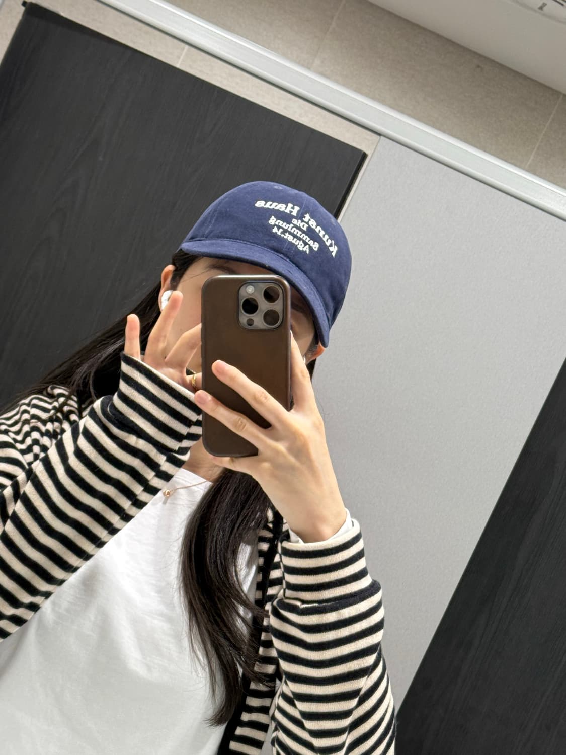 쿤스트하우스 볼캡 상품이미지5