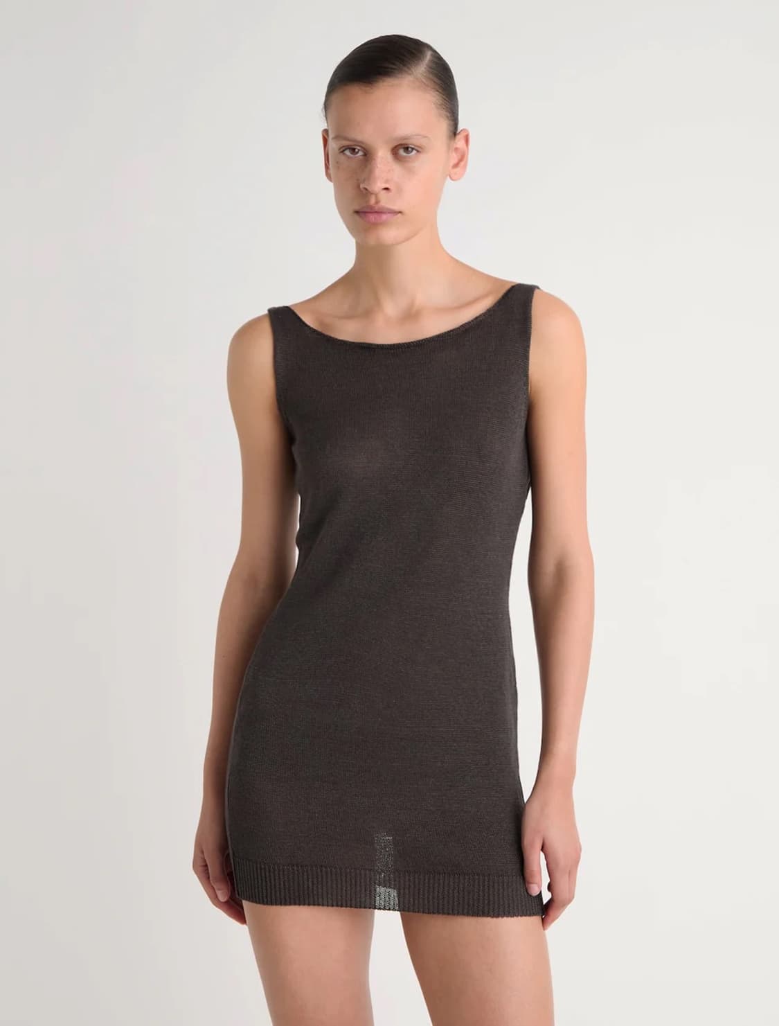 [XS,S]팔로마울 Long Lotti 드레스/브라운 상품이미지2