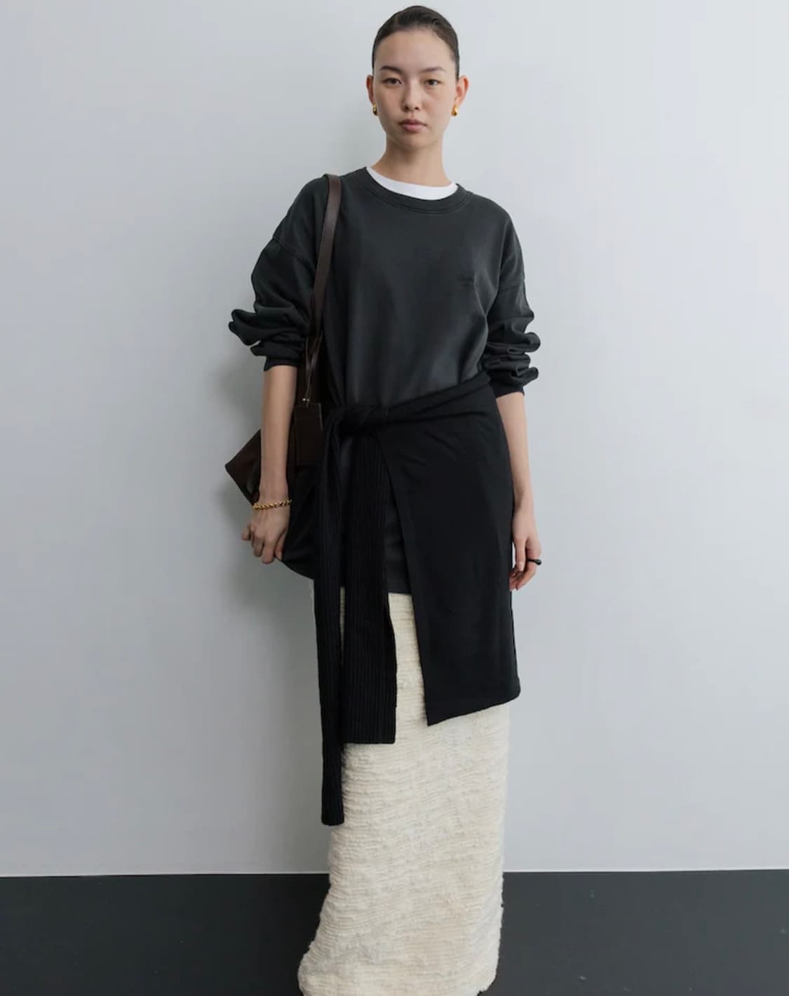 Unisex Aperture Boxy T-Shirt - Black 상품이미지1