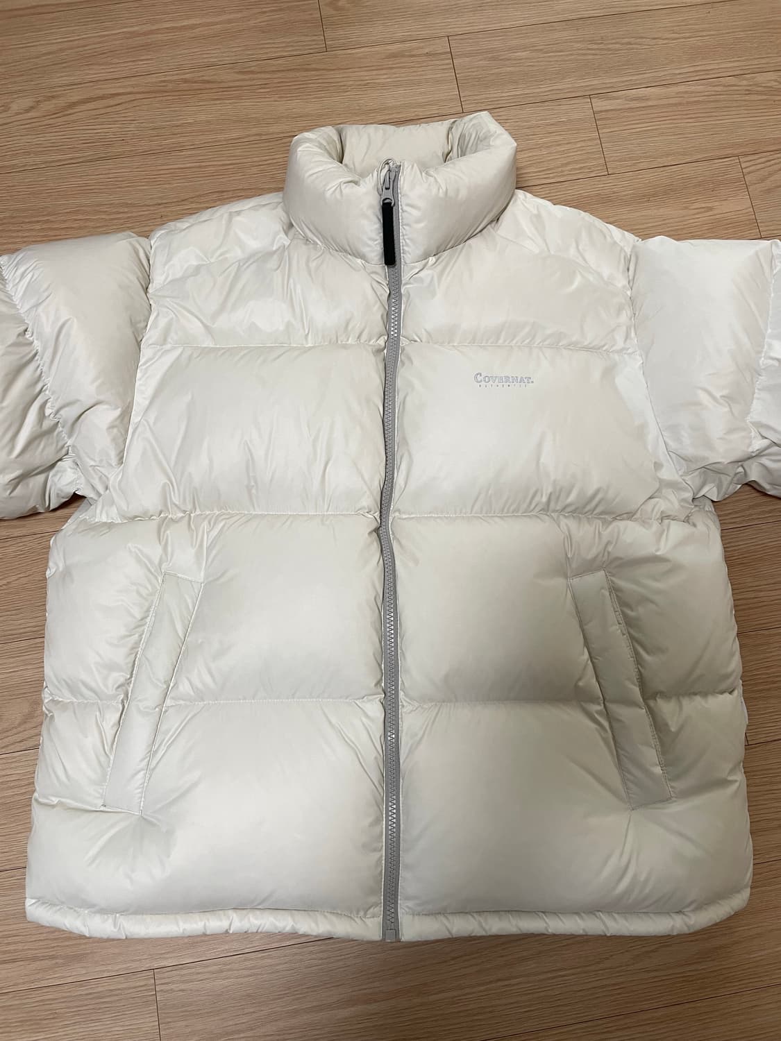 커버낫 아이보리 숏패딩 L 상품이미지2