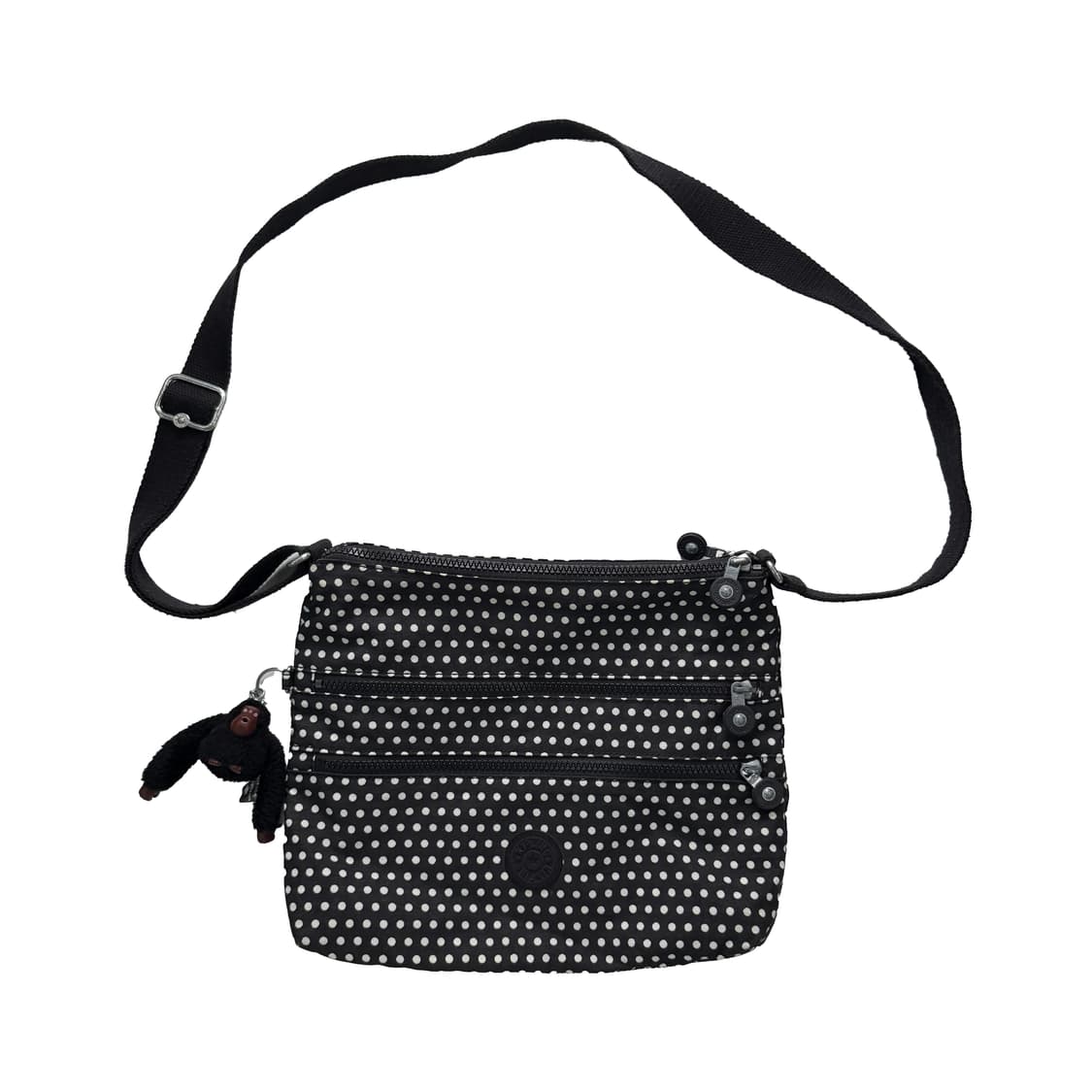 키플링 알바 도트 크로스백 블랙 상품이미지1