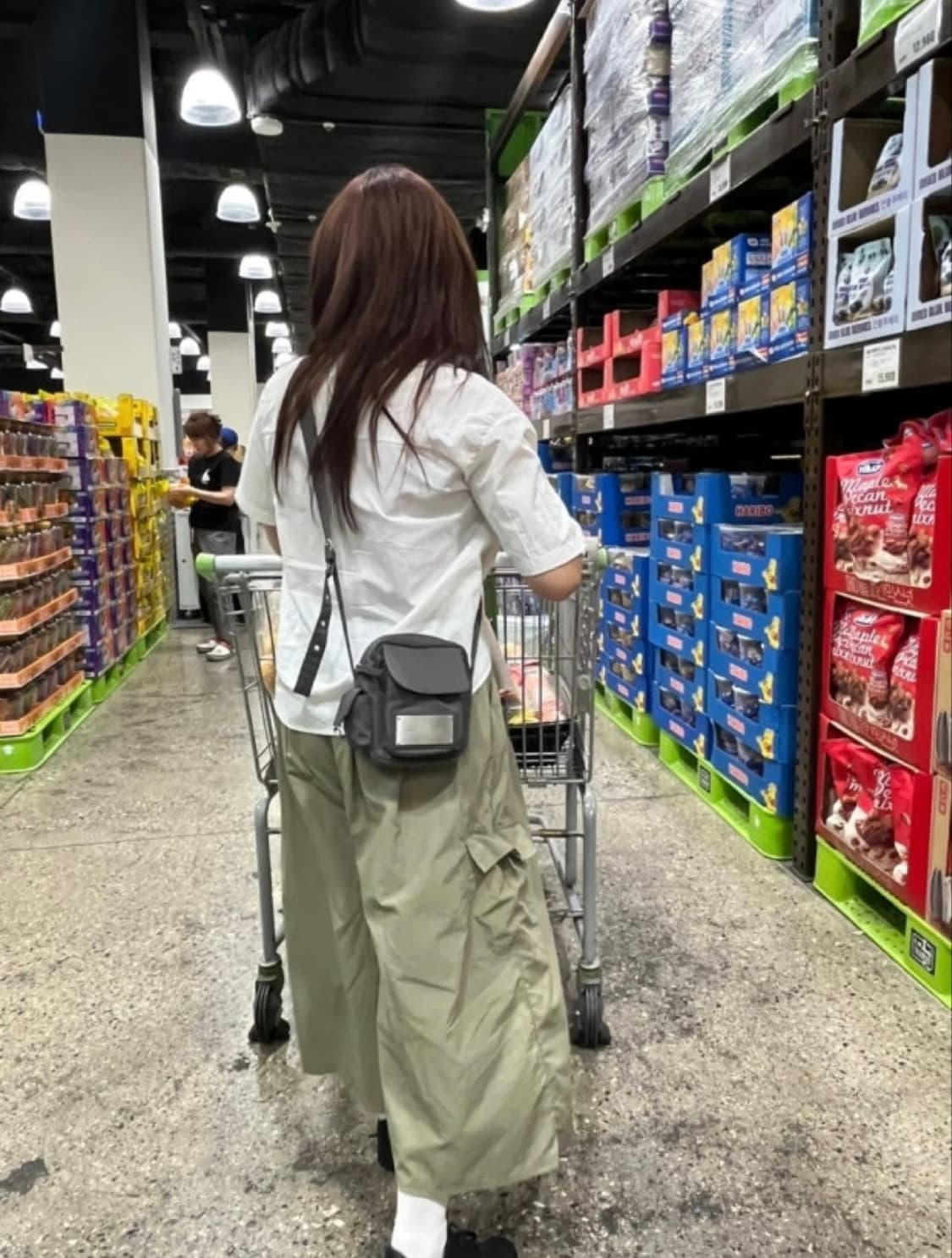 마뗑킴 카고 크로스백 미니 핑크 상품이미지4