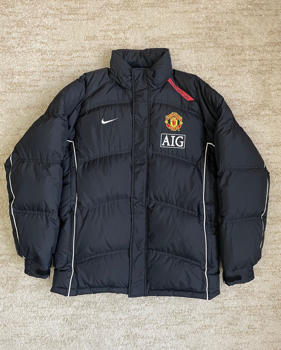 S) 00s 나이키 맨체스터 유나이티드 덕 다운 패딩 자켓  상품이미지1