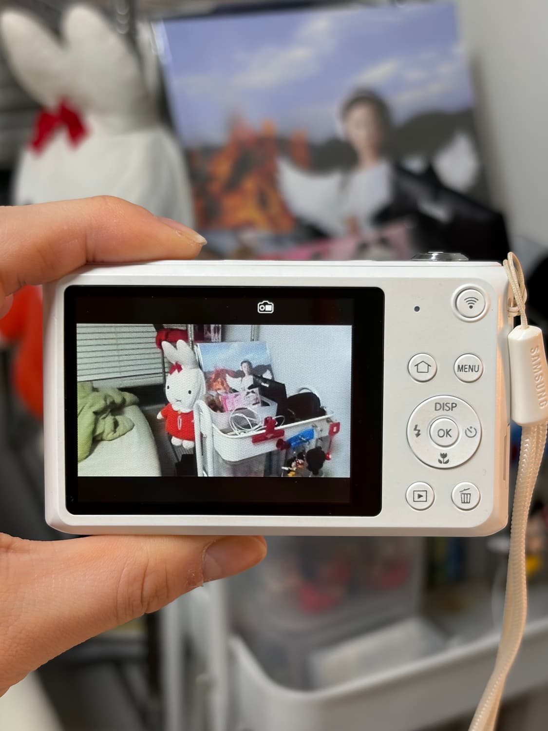 삼성 디카 DV150F 화이트 디지털 카메라 상품이미지3