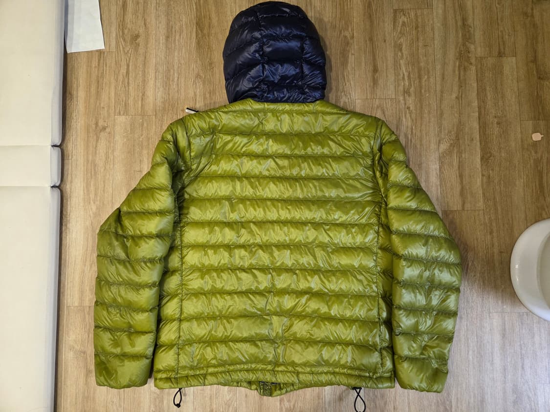 nanga ultra light down parka lime 상품이미지2