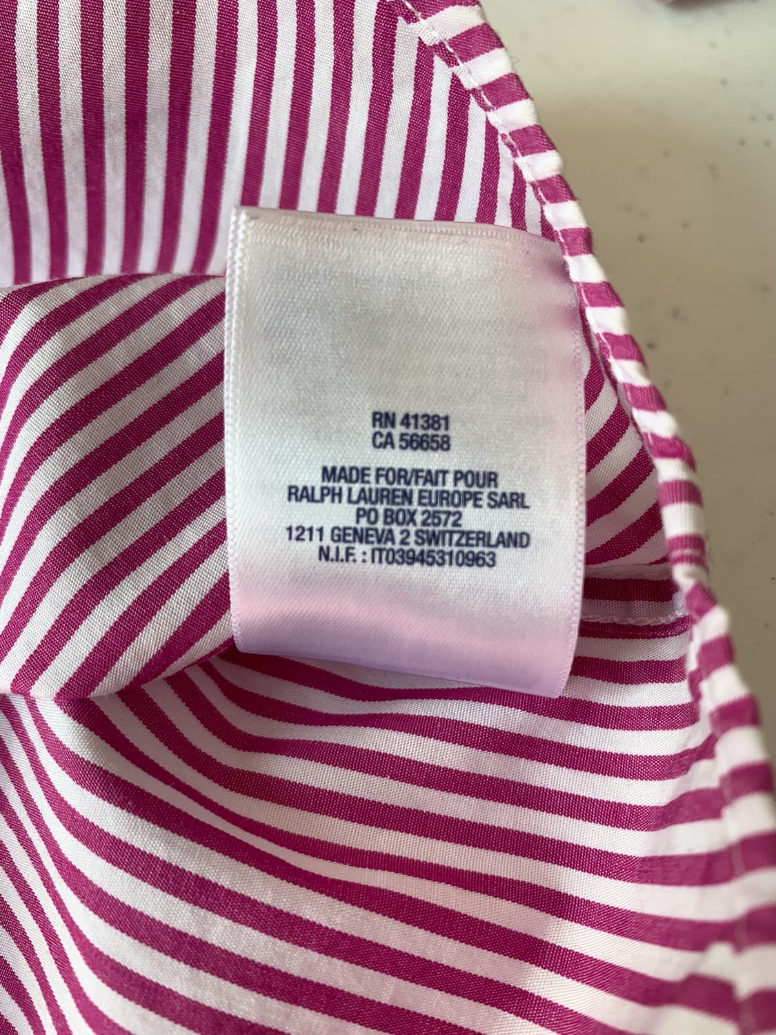 95-100 폴로 랄프로렌 빈티지 스트라이프 셔츠 남방 상품이미지6