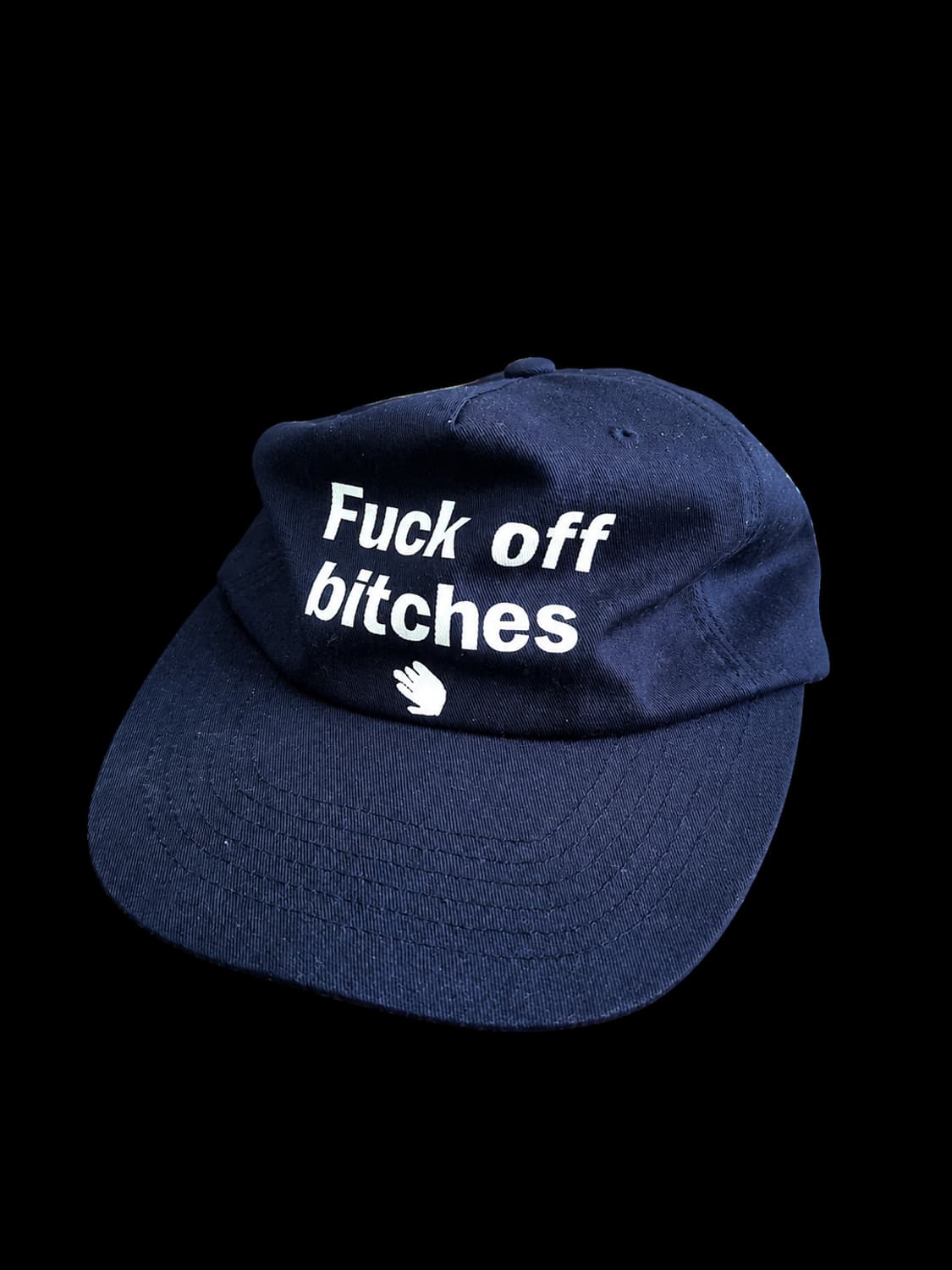 오늘만 판매) 하키스틱찹 fuck off bitches 모자 상품이미지1
