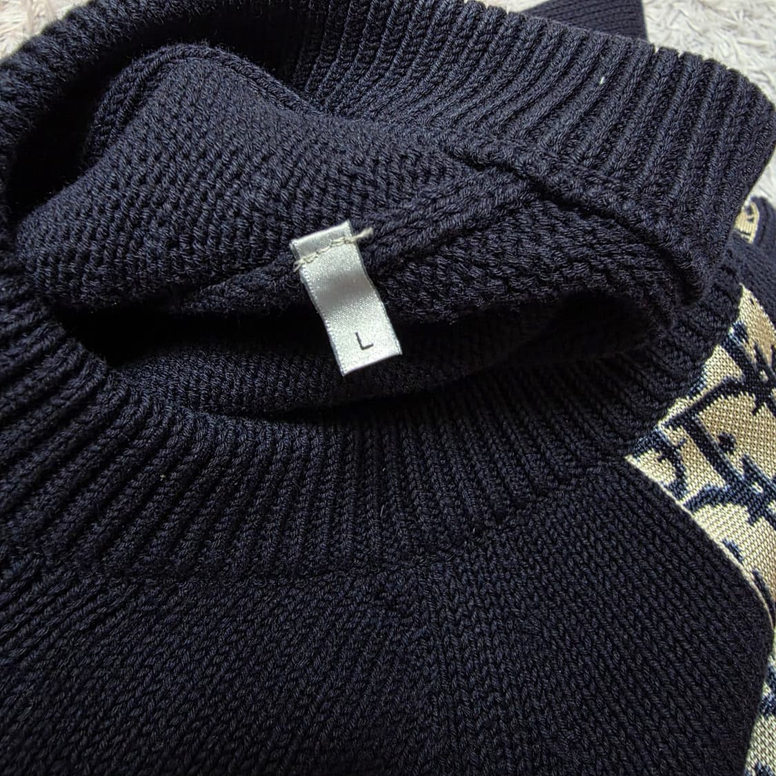 {클로젯}[L][상태 최상]디올 오블리크 인서트 니트 상품이미지6