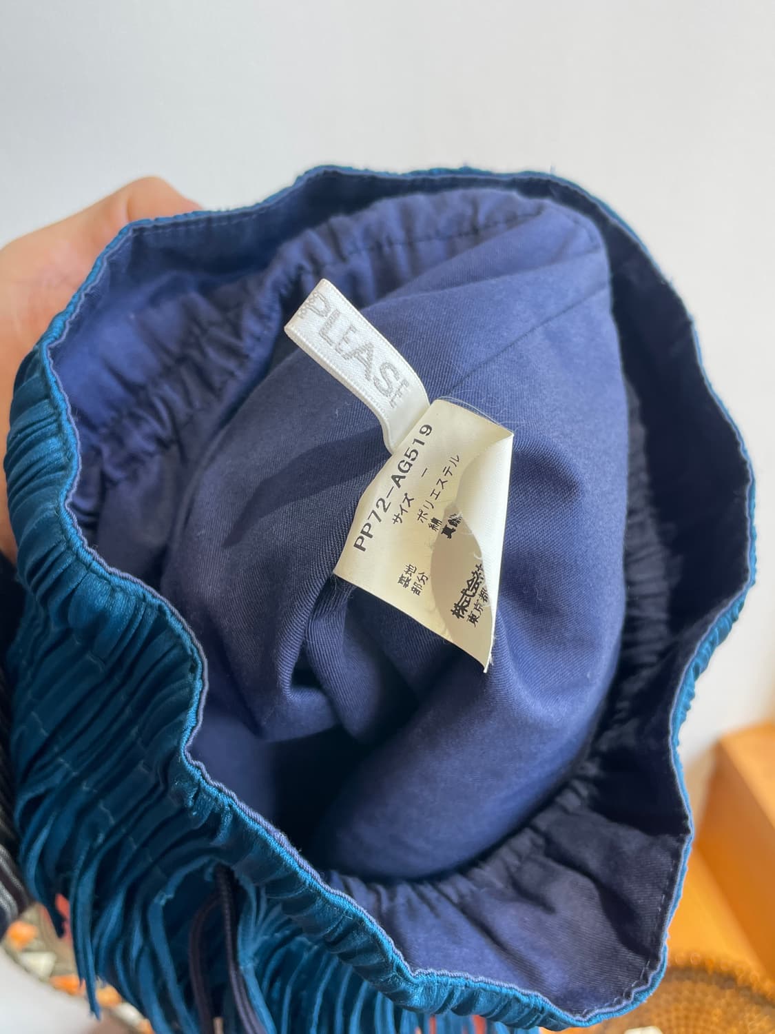 플리츠플리즈 프린지 백 상품이미지4