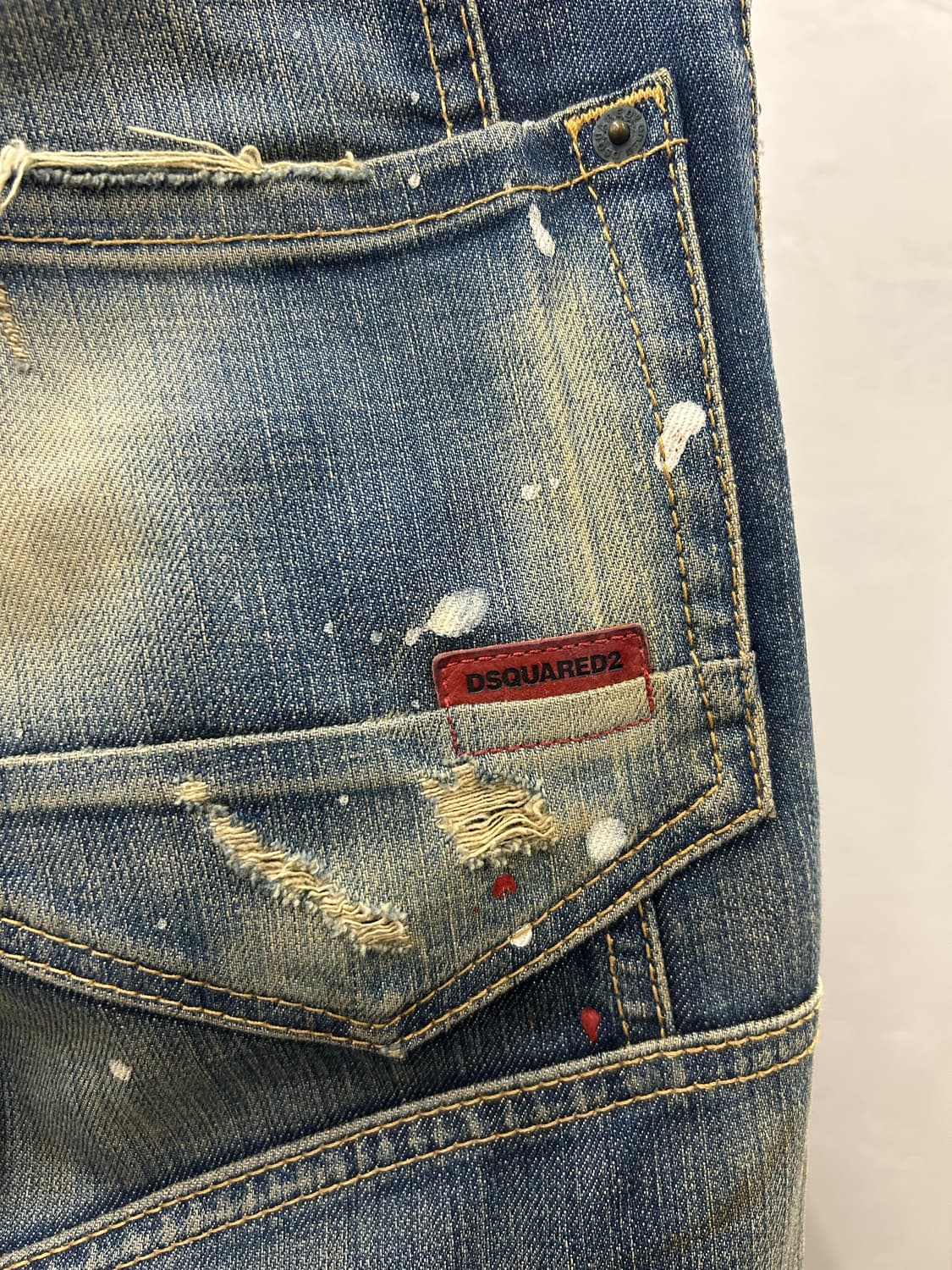 디스퀘어드2 데미지 빈티지 청바지 상품이미지7