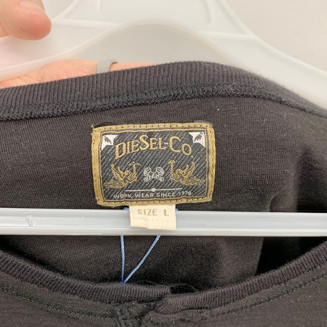 DIESEL 디젤 하프넥 롱슬리브  상품이미지5