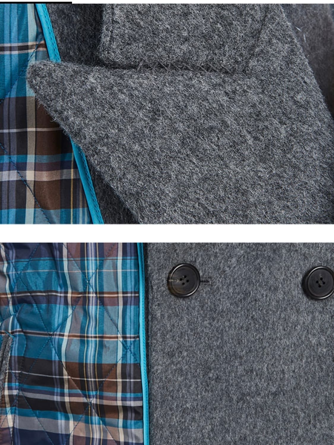 인스턴트펑크 리버시블 롱 코트 카멜 상품이미지7