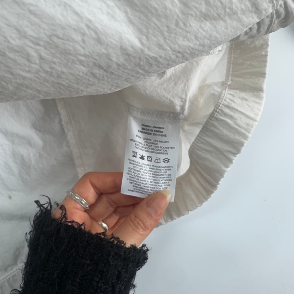 Nike 나이키 조던 아노락 화이트 바람막이 상품이미지6