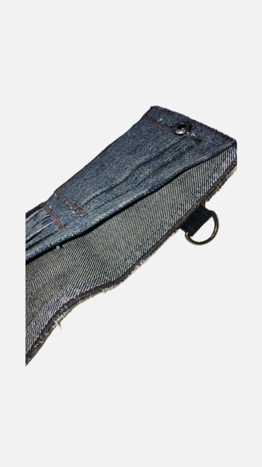 Tot0_ [Levis patchwork half wallet] 상품이미지5