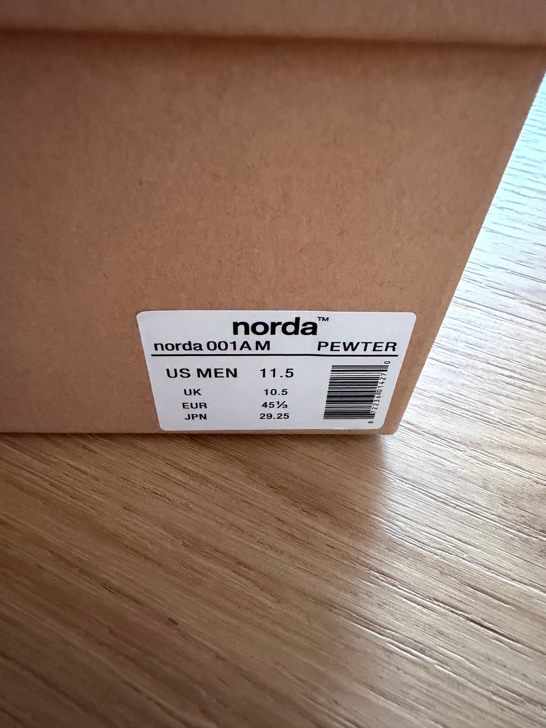 norda 001 pewter 노다 퓨터 11.5 (292.5) 상품이미지4