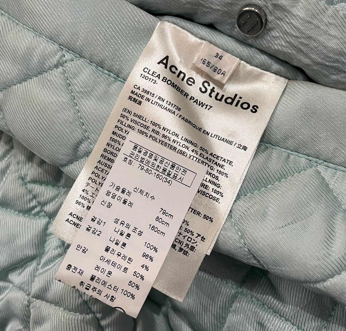 아크네 스튜디오 ma-1 마원 자켓 상품이미지5