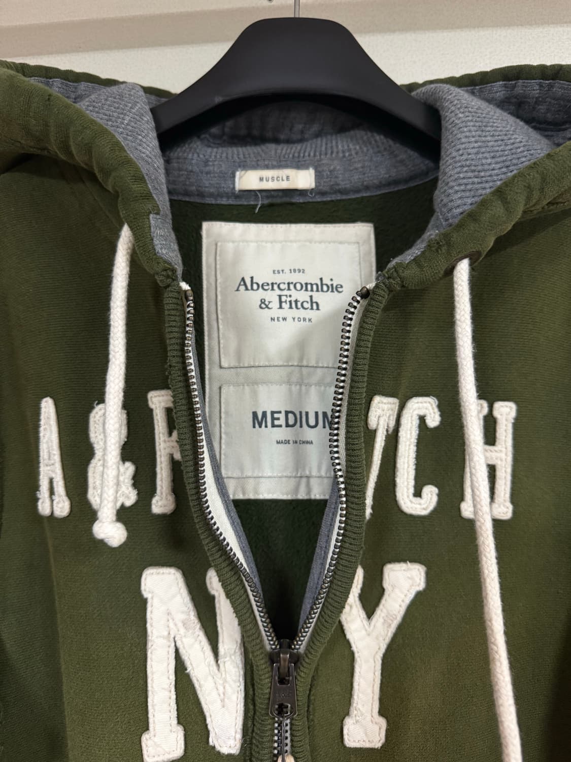 아베크롬비 후드집업 M 상품이미지2
