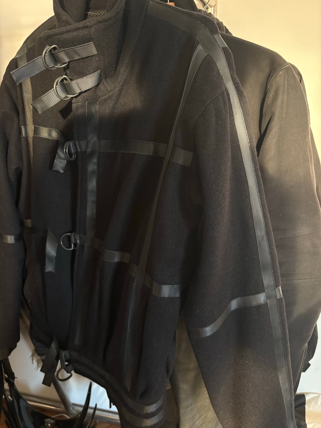 라프시몬스 2002AW VIRGINIA CREEPER 본디지 자켓 상품이미지5