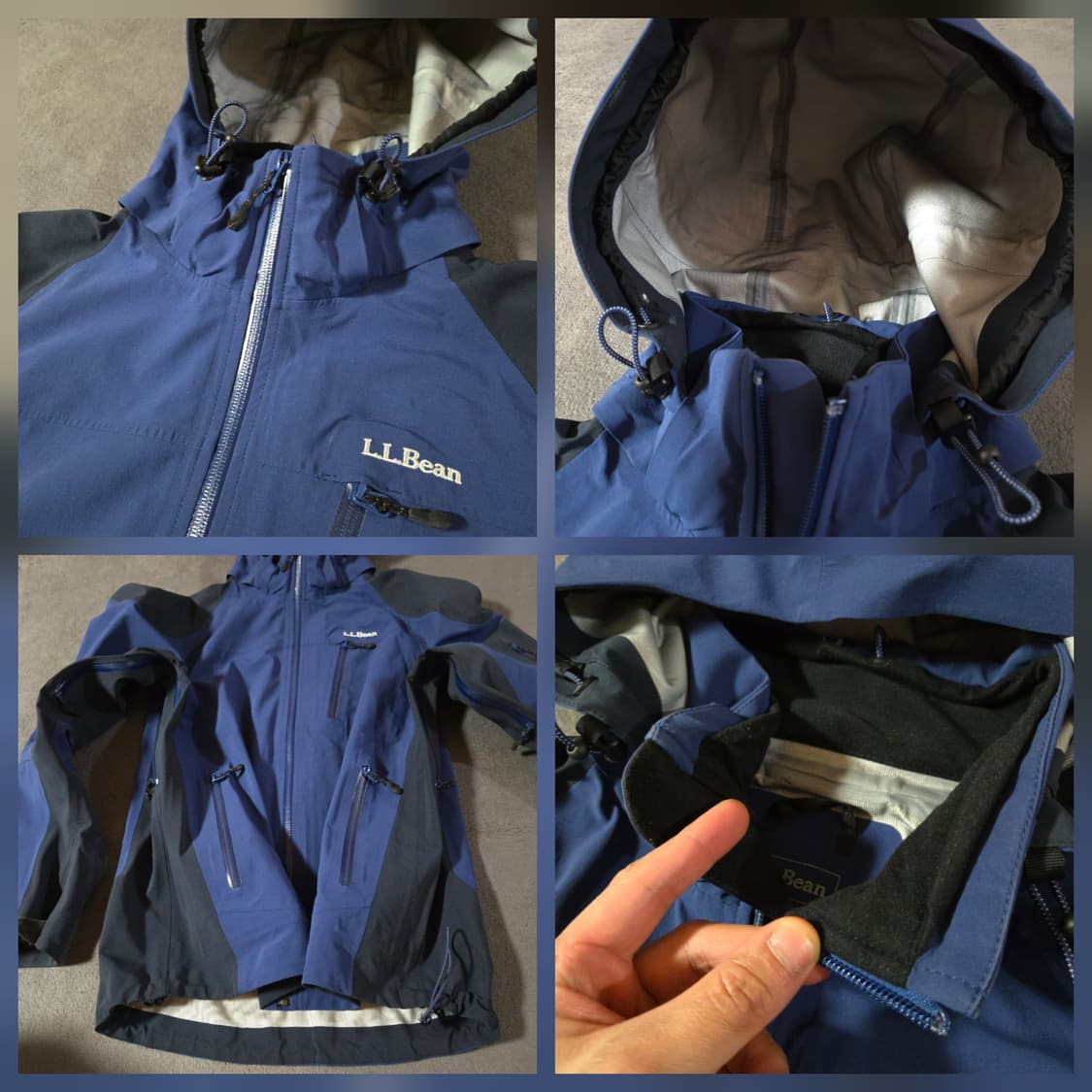 L.L.Bean 엘엘빈 고어텍스 자켓 바람막이 M(국내XL) 상품이미지3