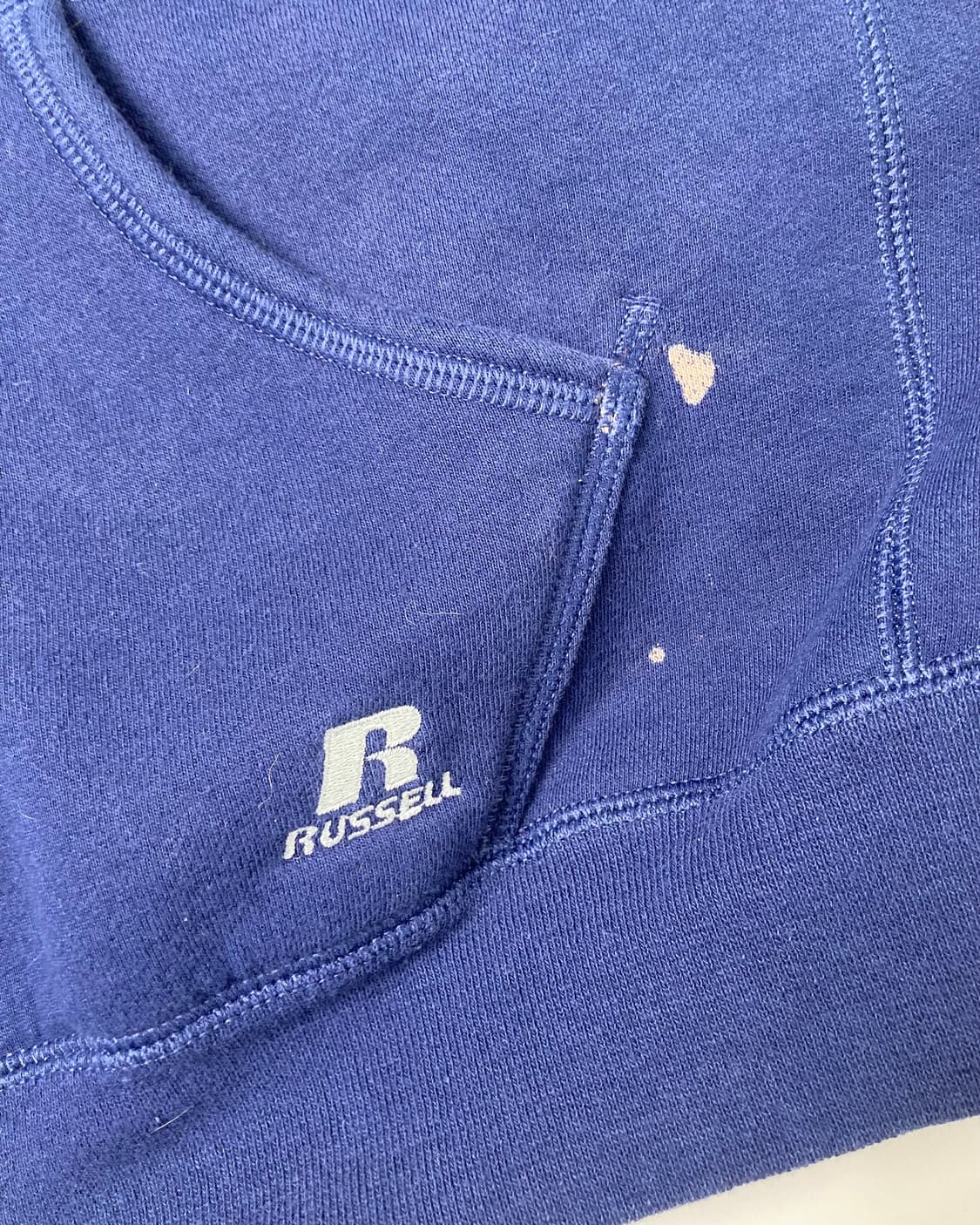 00s Russell Zip Up Hoodie (navy) 상품이미지5