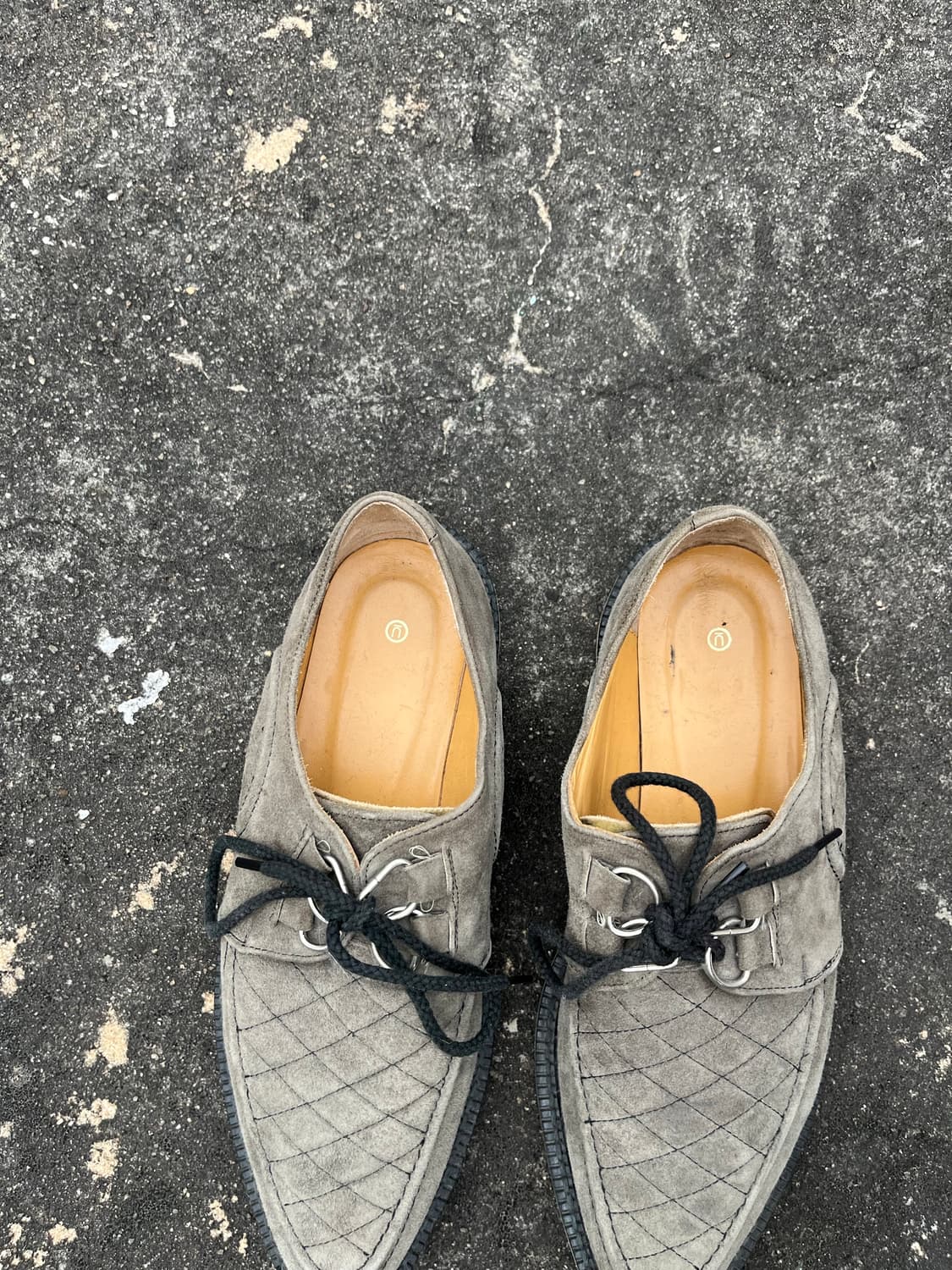 Undercover 스웨이드 클리퍼 상품이미지4