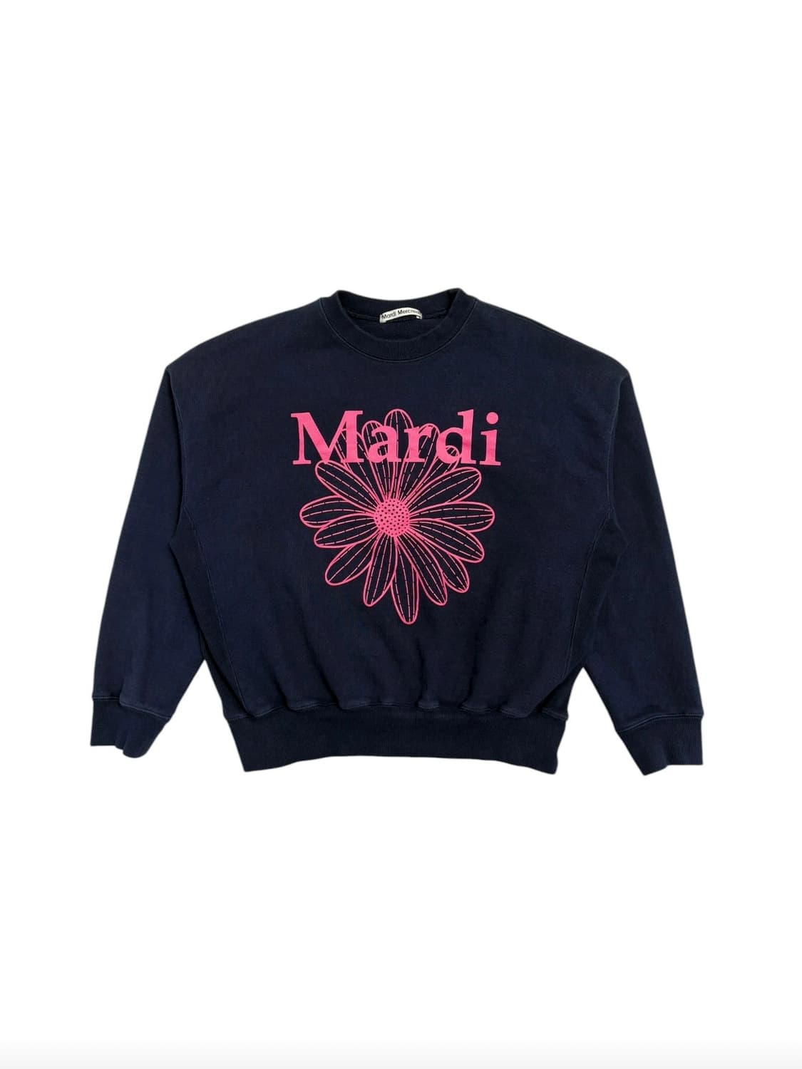 마르디 메크르디 맨투맨 네이비 상품이미지1