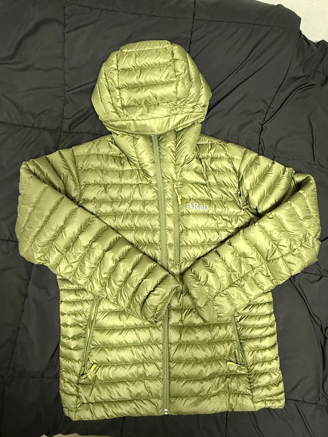 [L] 랩 Rab 마이크로라이트 알파인 자켓 Chlorite Green 상품이미지1