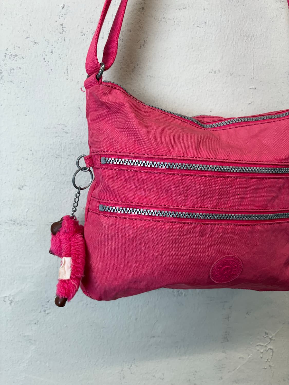 키플링 빈티지 핑크 크로스백 상품이미지4