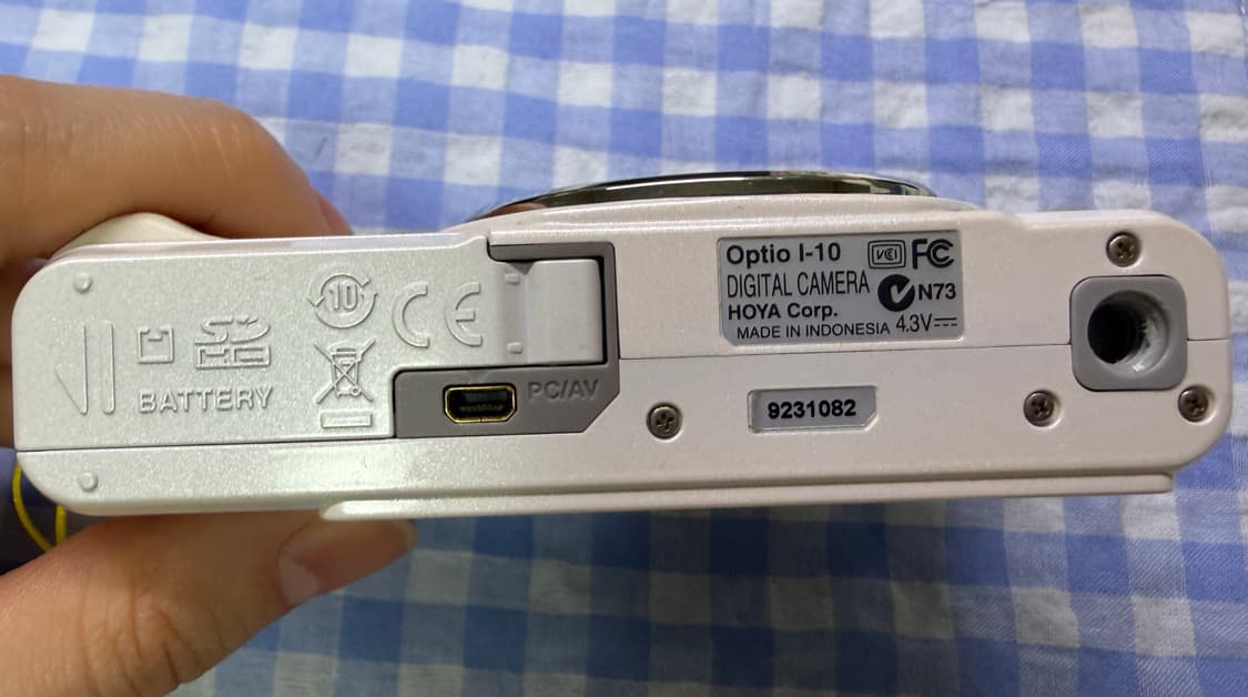 S급)펜탁스 i-10 화이트 팝니다 상품이미지5