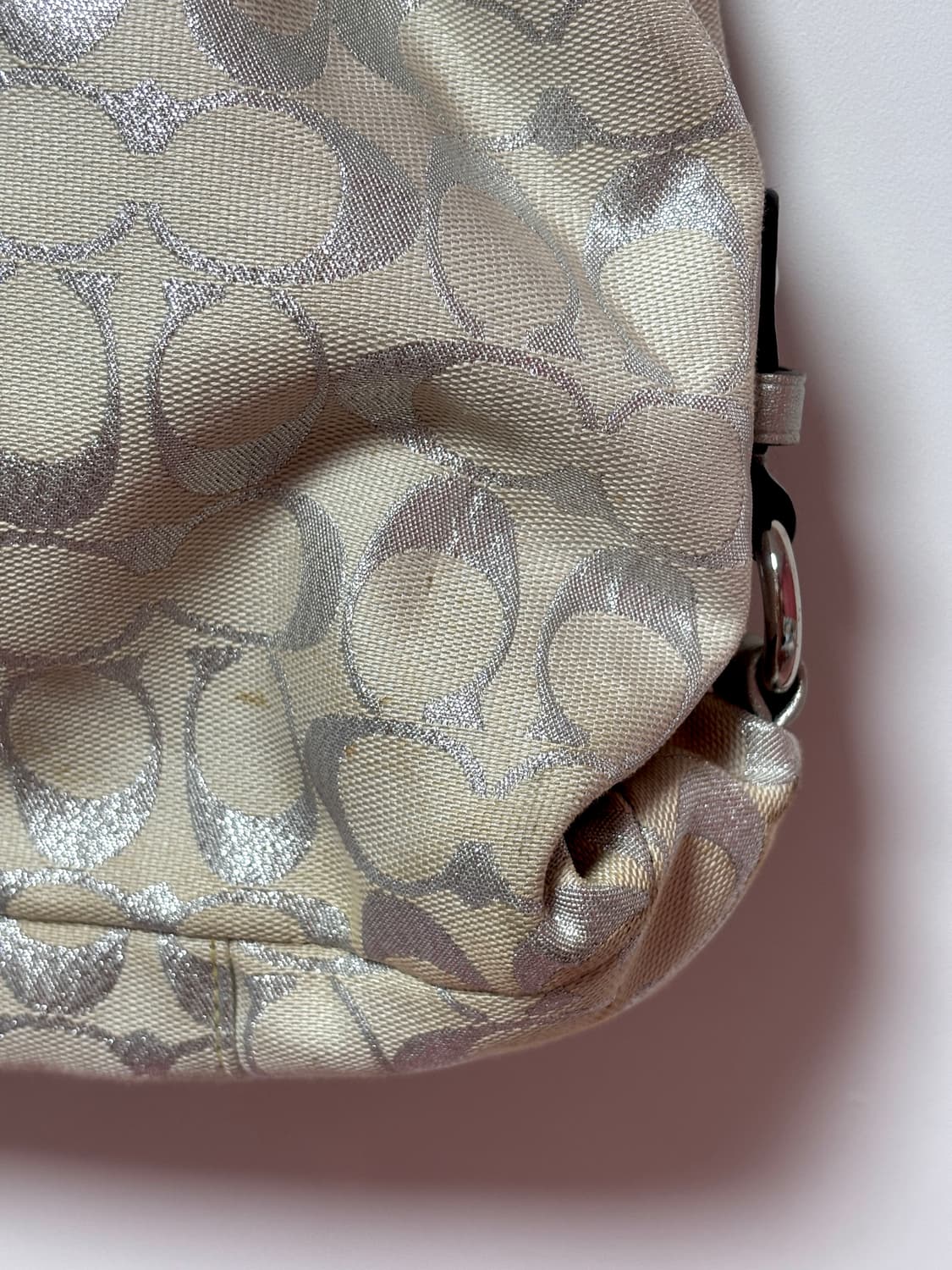 [Coach] 코치 Signature Metallic Tote Bag 상품이미지7
