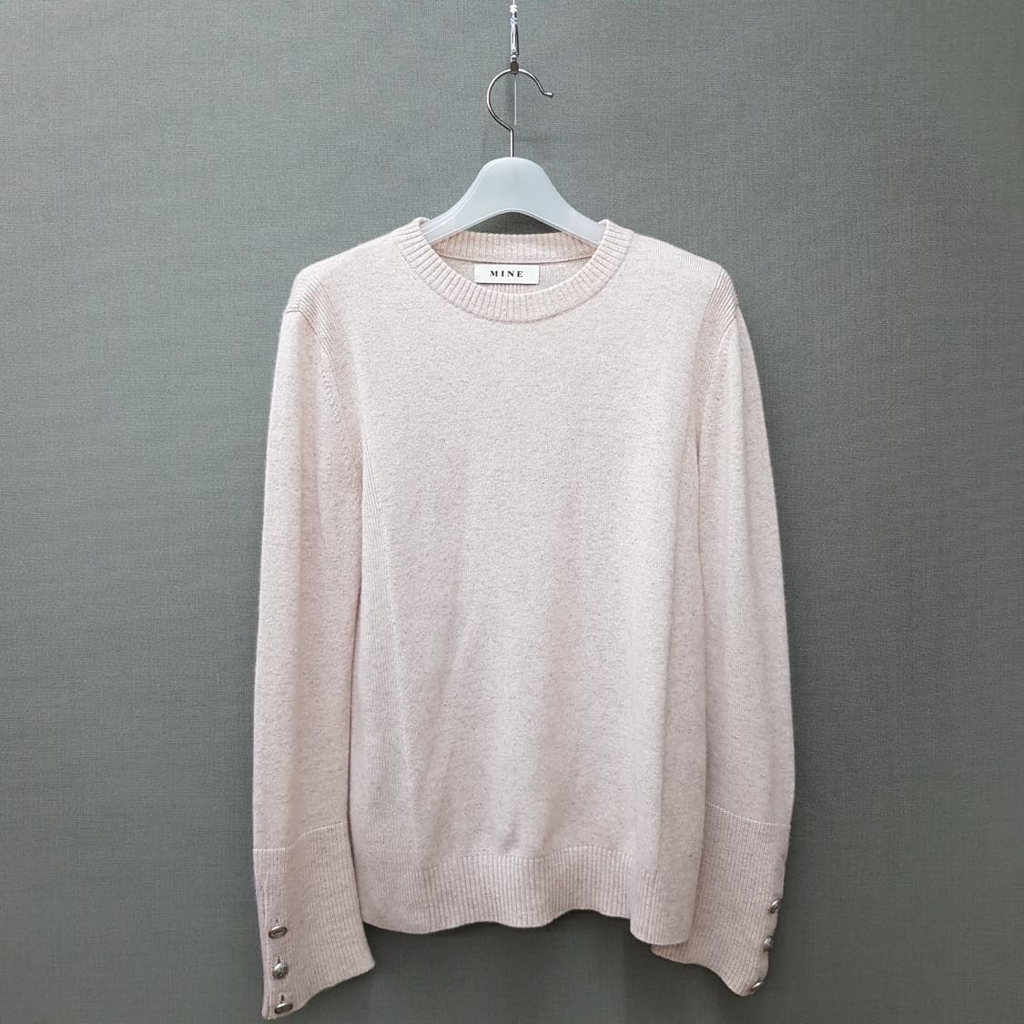 한섬 마인 캐시미어  라운드넥 니트 F사이즈 상품이미지1