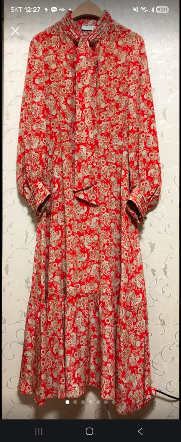 산드로 실크원피스 상품이미지1