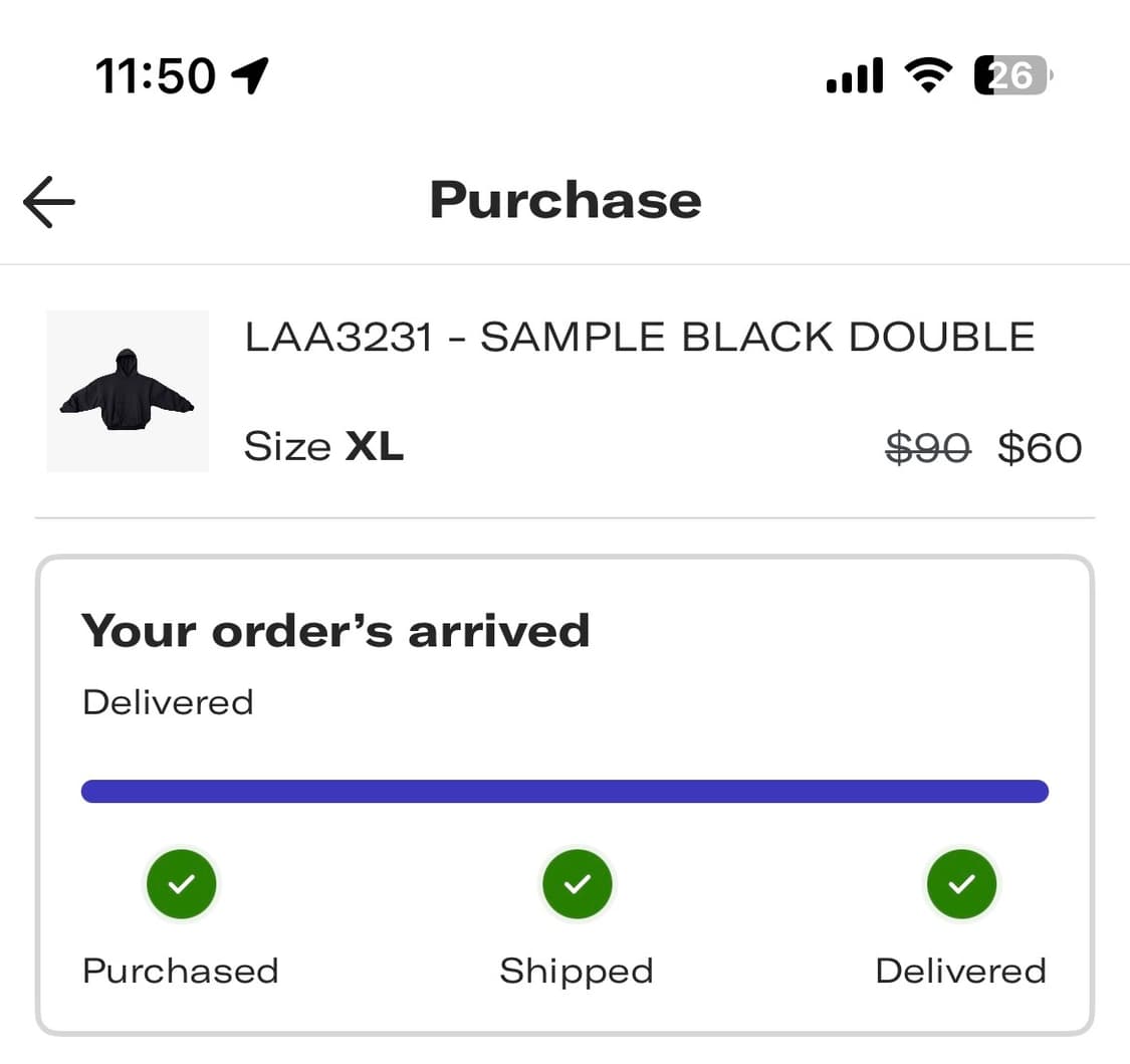 Laa 대선 블랙 샘플 판매! 상품이미지3