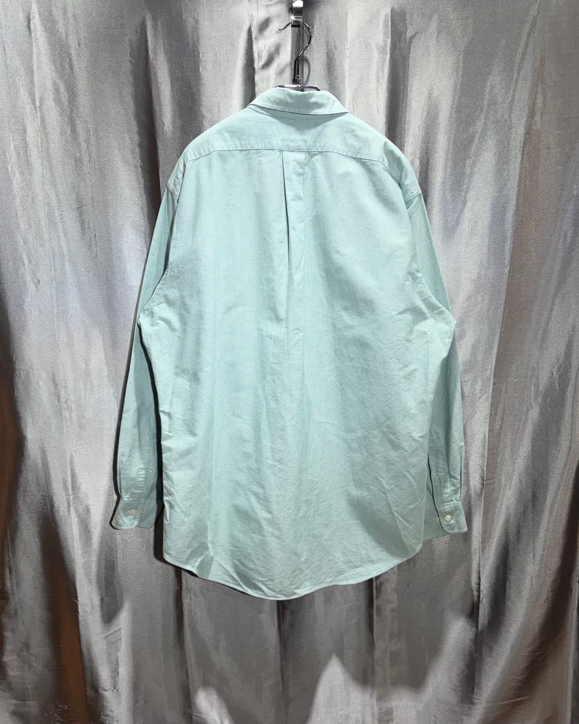 XL 폴로랄프로렌 YARMOUTH 민트 코튼 셔츠 상품이미지3