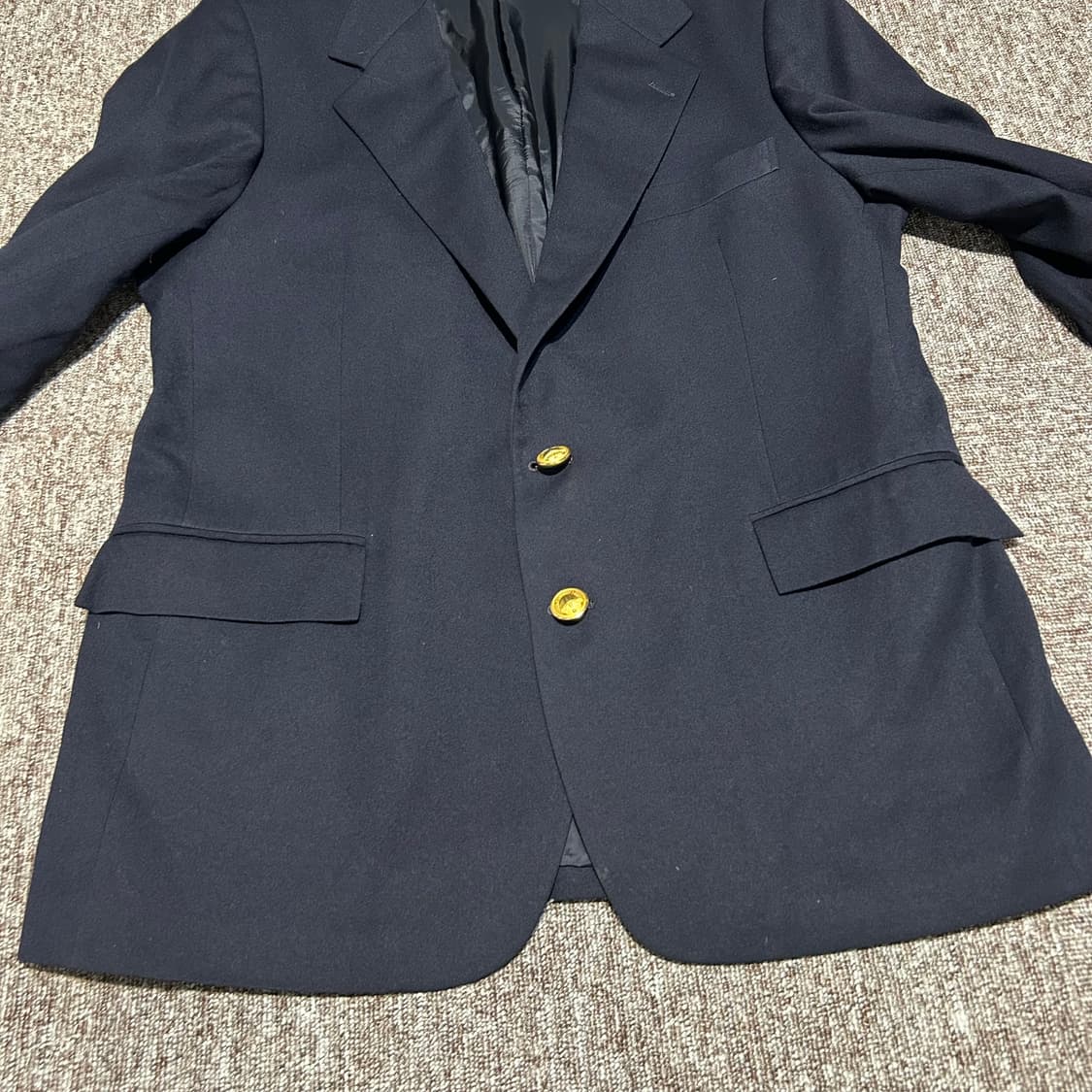 L) 폴로 랄프로렌 금장 버튼 울 블레이저 자켓 상품이미지4