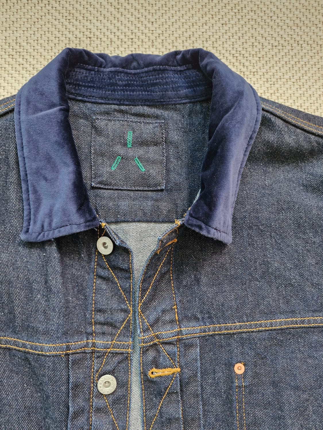 셉틱탱크 쿠로키 오가닉 코튼 트러커 L  상품이미지5