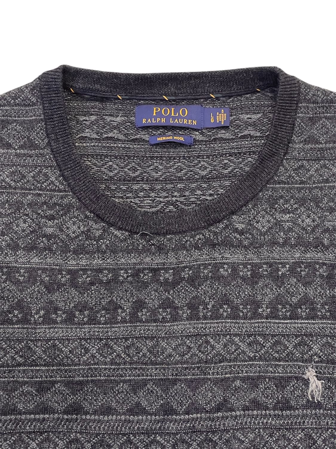 폴로랄프로렌 차콜니트 상품이미지3