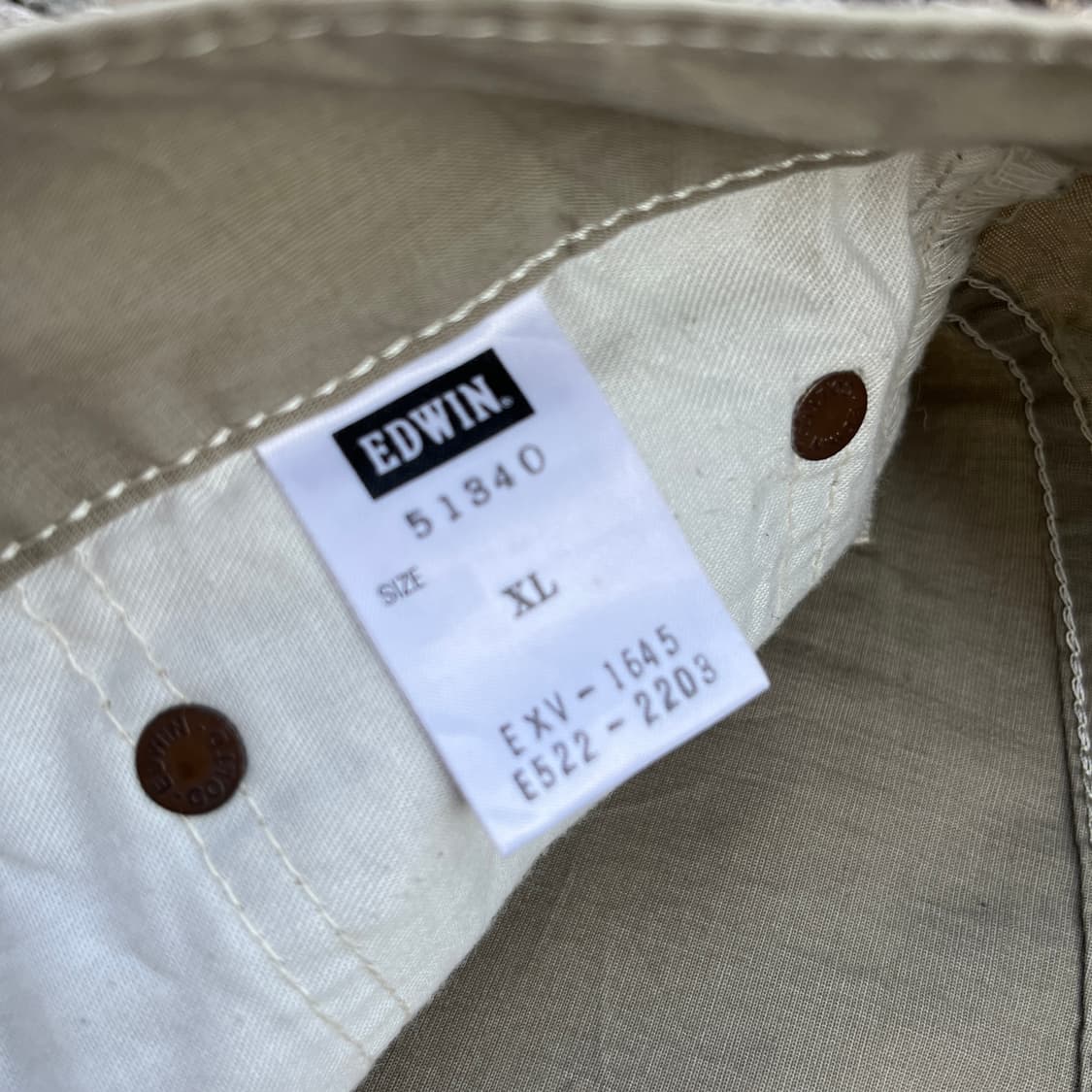 EDWIN(made japan)  빈티지 팬츠 (실측확인) 상품이미지4