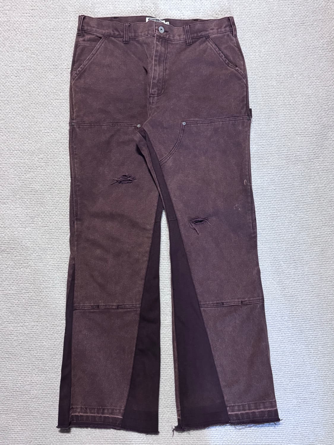 Labour Union 레이버유니언 워싱캔버스 워크팬츠 32 상품이미지5